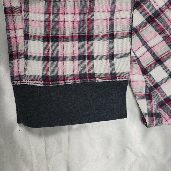 VS Fireside Plaid & Checks Thermal 1 Piece Pajama - Picture 3 of 3